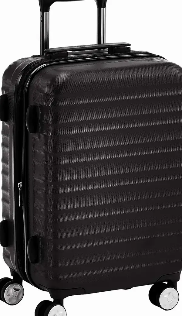 Amazon Basics Hardside 20-Inch Spinner - best lightweight luggage